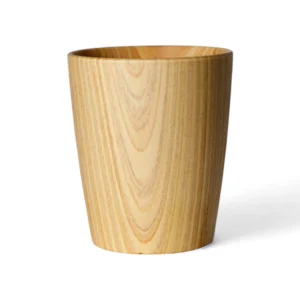 Дерев'яна чашка "Солом'яна" світла, 210 мл